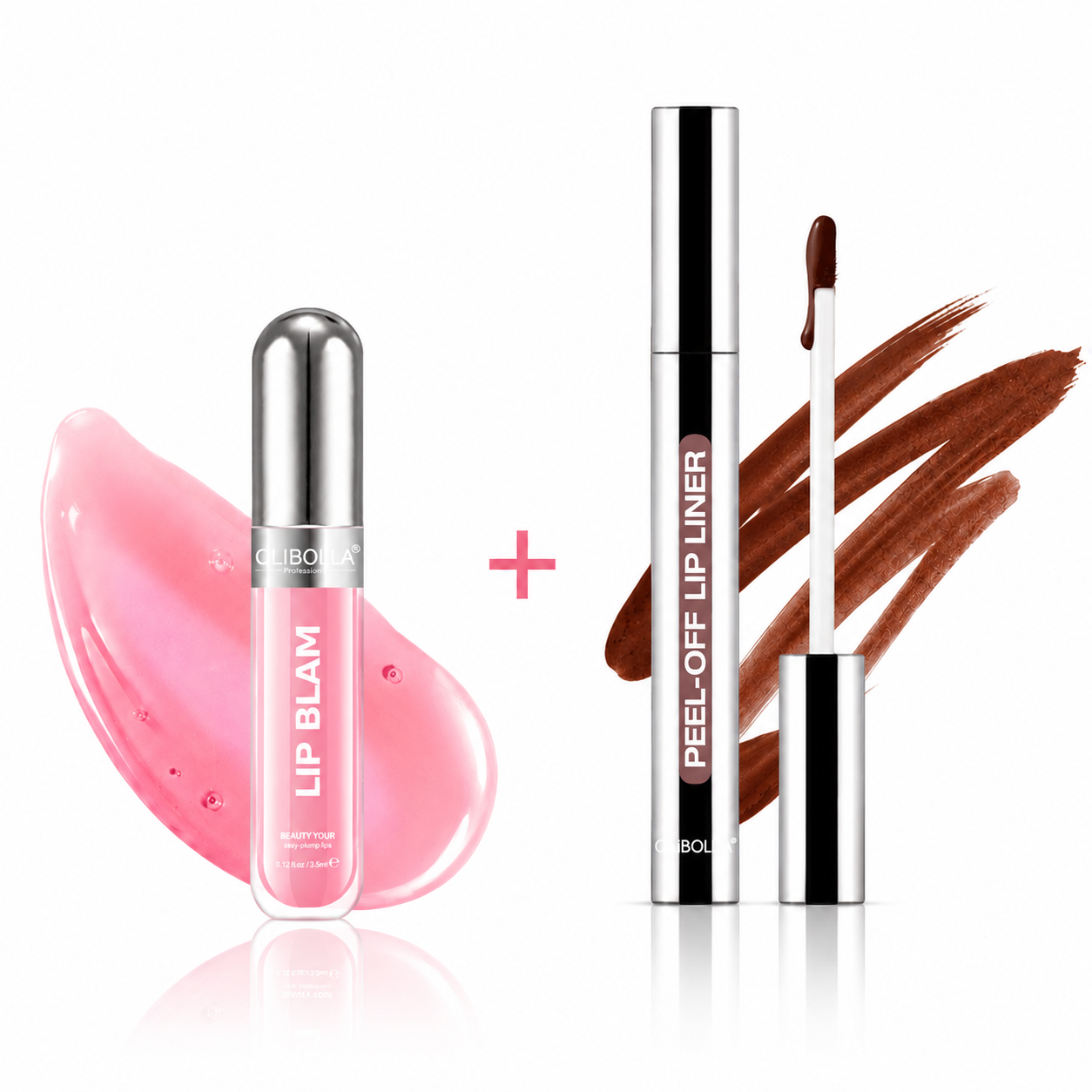 Build Your Own Lip Kit – Peel-Off Lip Liner & Lip Glaze Elixir Duo