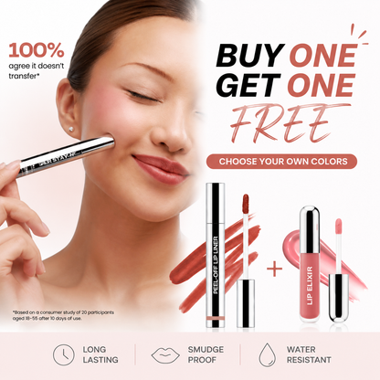 Build Your Own Lip Kit – Peel-Off Lip Liner & Lip Glaze Elixir Duo