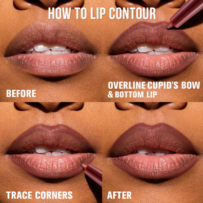 Last Day Buy 1 Get 1 Free Easy Glide Lip Liner — Creamy, Blendable Color with Smooth Application, Summervibes